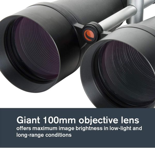 Celestron – SkyMaster 25X100 Binocular – Outdoor and Astronomy Binoculars – - Image 2