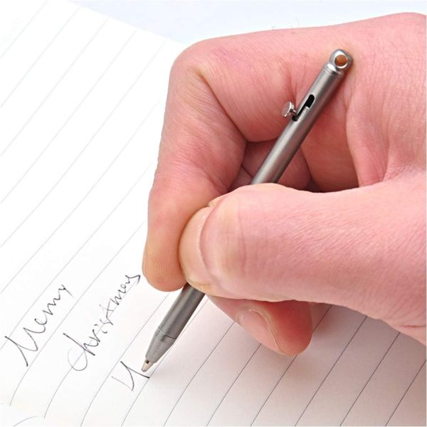 Multifunction Keychain Action Pen Stainless Steel Ballpoint Pen Pen - Image 4