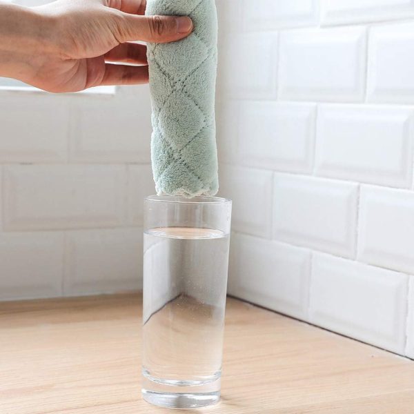 kimteny 12 Pack Kitchen Cloth Dish Towels, Premium Dishcloths, Super - Image 5
