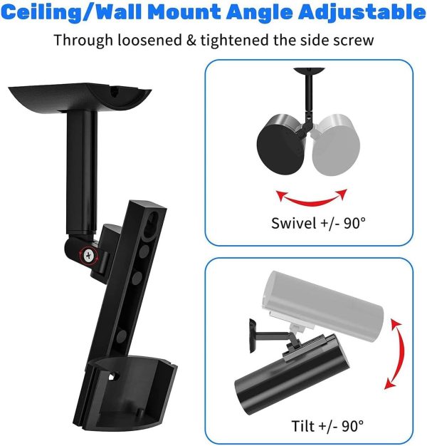Soundbar Wall Mount Bracket for Harman Kardon HKTS 20/BQ 30/BQ 60/BQ 65 - Image 2