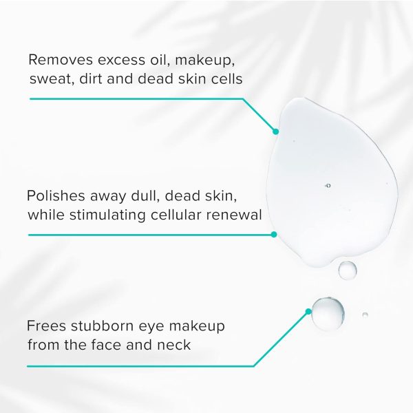 ClarityRx Take It Off Gentle Face & Eye Makeup Remover, Natural Plant-Based - Image 3