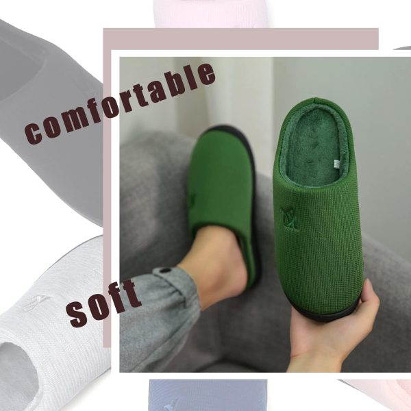 Memory Foam Slippers for Women's and Men's Casual House Shoes - Image 7