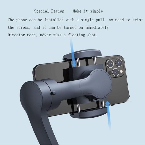 Phones Stabilizer 3-Axis Handheld Smartphone Stabilizer Gimbal Camera - Image 4
