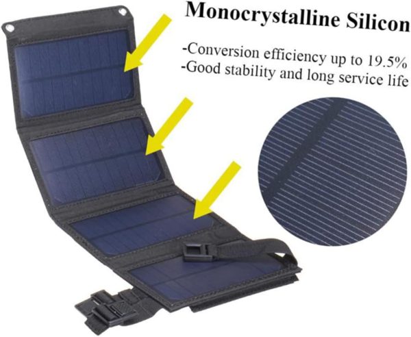Solar Charger Panel Potable Charger for Phone Portable Charger Portable - Image 5