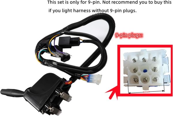 Universal Golf Cart Deluxe Upgrade Headlight Power Kits | Golf cart Turn - Image 3