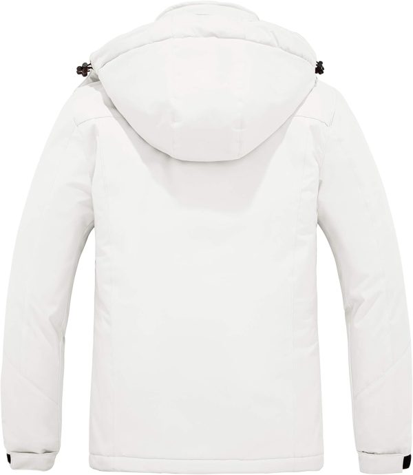 Skieer Women's Waterproof Ski Jacket Warm Winter Coat Fleece Snowboarding - Image 2
