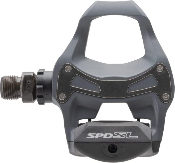 SHIMANO PD-R550 SPD-SL Road Pedals; Black - Image 6