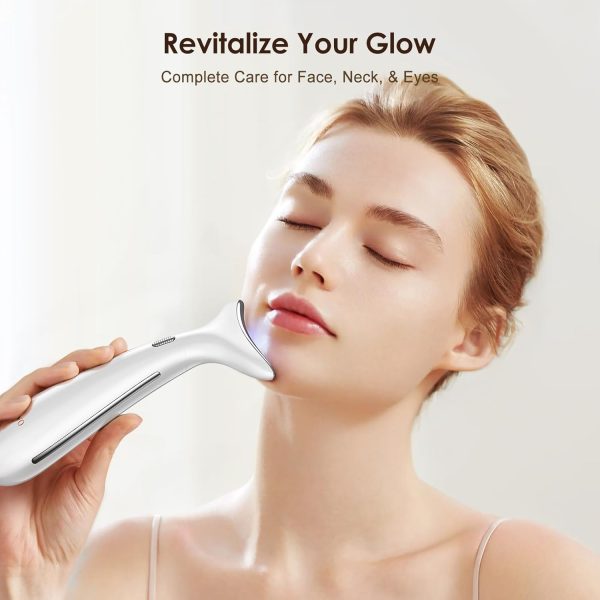 Facial and Neck Massager for Face, Neck & Eye - Skin Lifting & Firming - - Image 5