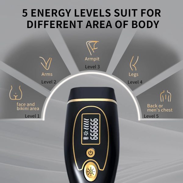 IPL Hair Removal Device for Women and Men at Home High Energy Permanent - Image 4