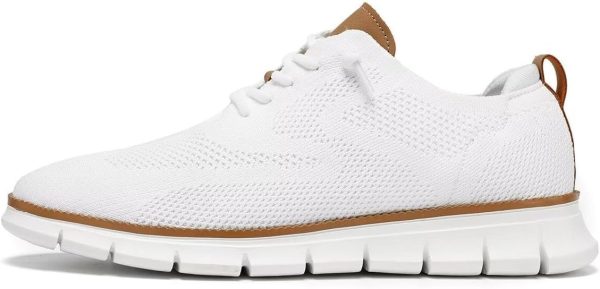 Men's Oxfords Business Shoes Fashion Mesh Casual Dress Walking Sneakers - Image 5