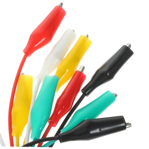 30 Pcs Clip Alligator Wire Connector Alligator with Wire Car Jump Starter - Image 7