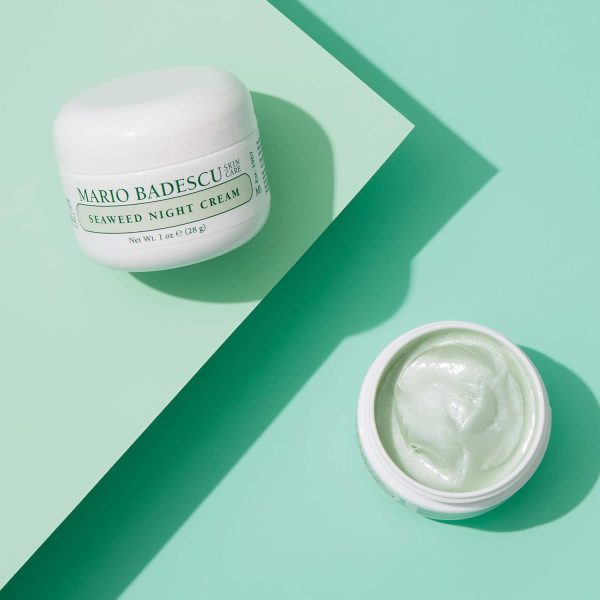 Mario Badescu Seaweed Night Cream & Vitamin C Serum Bundle, Hydrating Night - Image 6