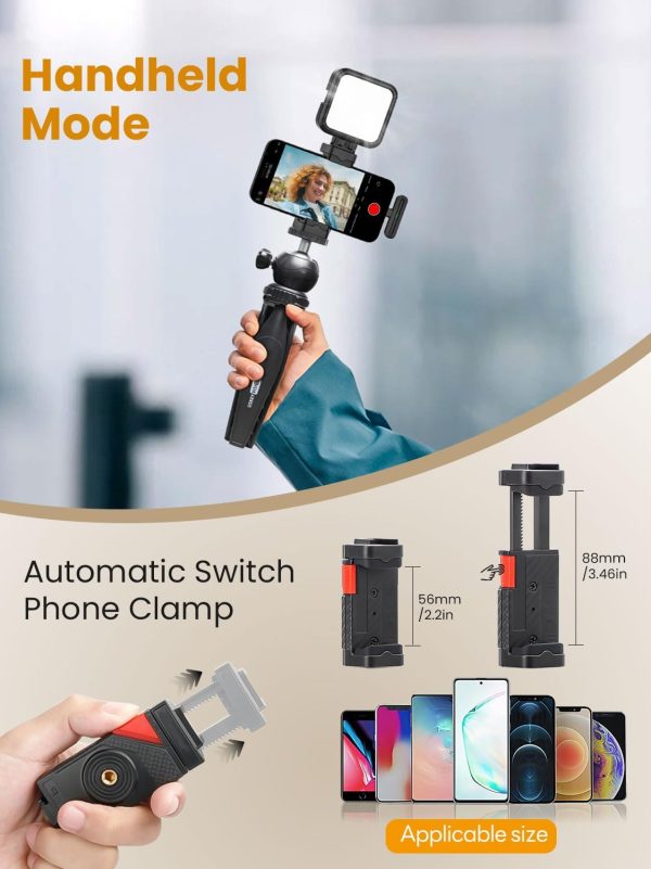 Upgraded Vlogging Kit w/Wireless Lavalier Microphone,YouTube Kit for iPhone - Image 3