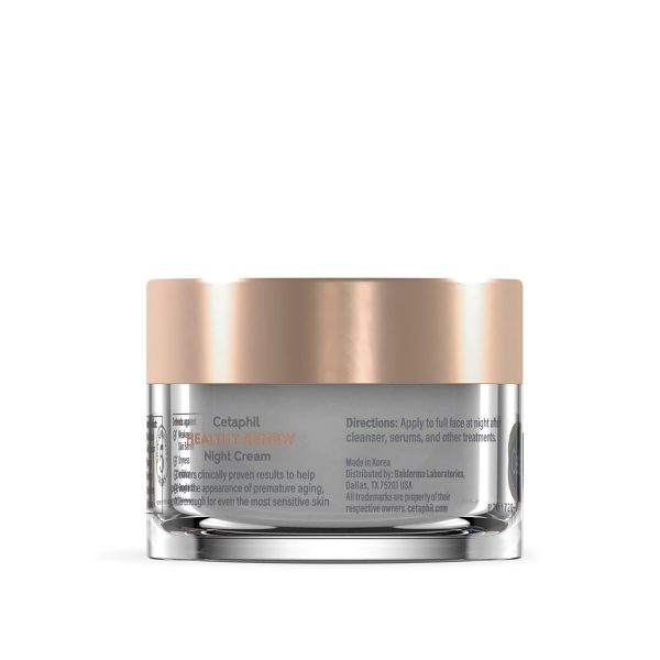 Cetaphil Healthy Renew Skin Tightening Night Cream 1.7 Oz, Wrinkle Repair - Image 9