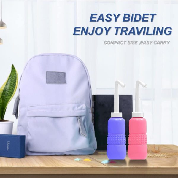 Upside Down Peri Bottle for Postpartum Care, Portable Bidet Bottle with - Image 5