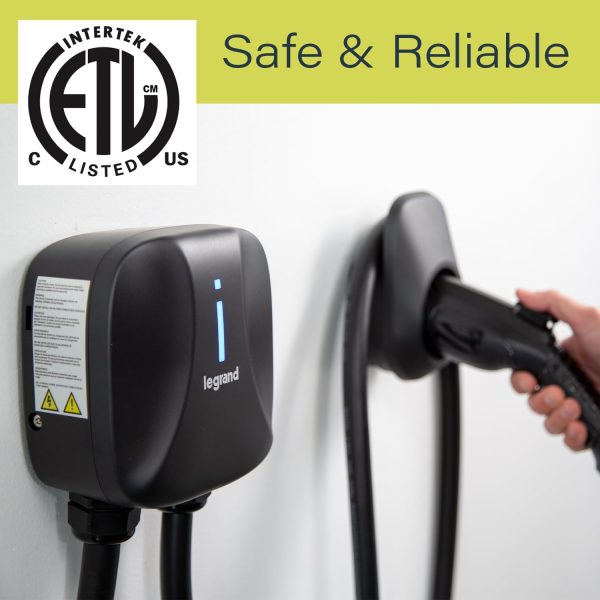 Pass & Seymour Hardwired Level 2 EV Charger, 48 Amp, Indoor/Outdoor Car - Image 8