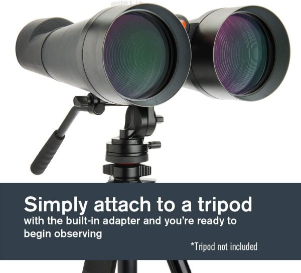 Celestron – SkyMaster 25X100 Binocular – Outdoor and Astronomy Binoculars – - Image 3