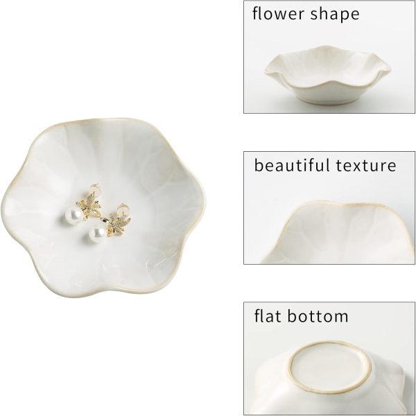 Jewelry Dish Tray, Ring Dish, Ceramic Trinket Tray, Key Bowl, Decorative - Image 6