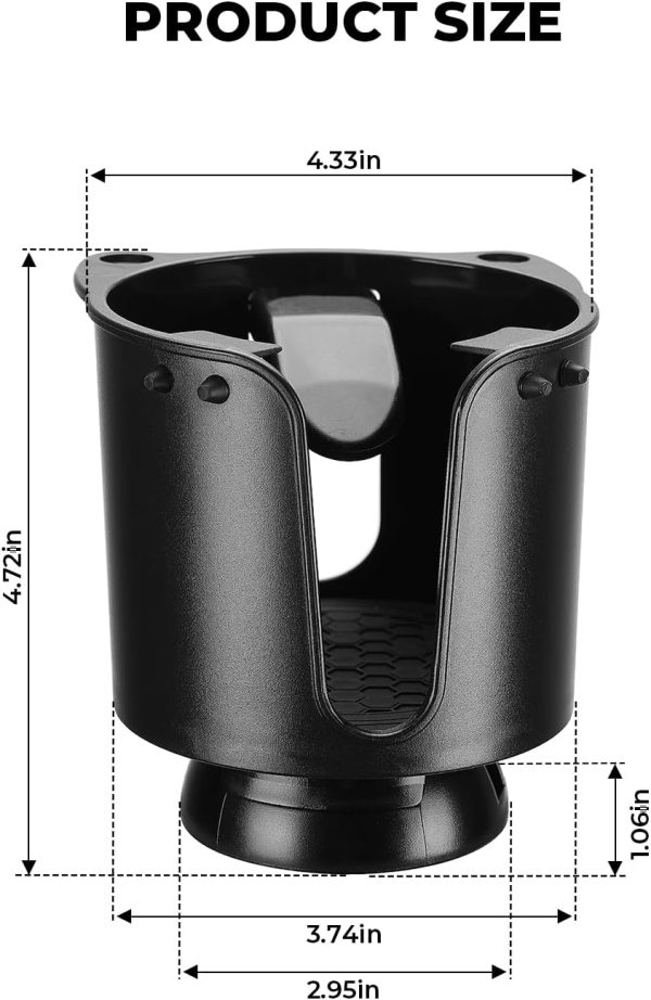 KEMIMOTO Kayak Cup Holder, Kayak Drink Holder with Track Mount Install, - Image 6