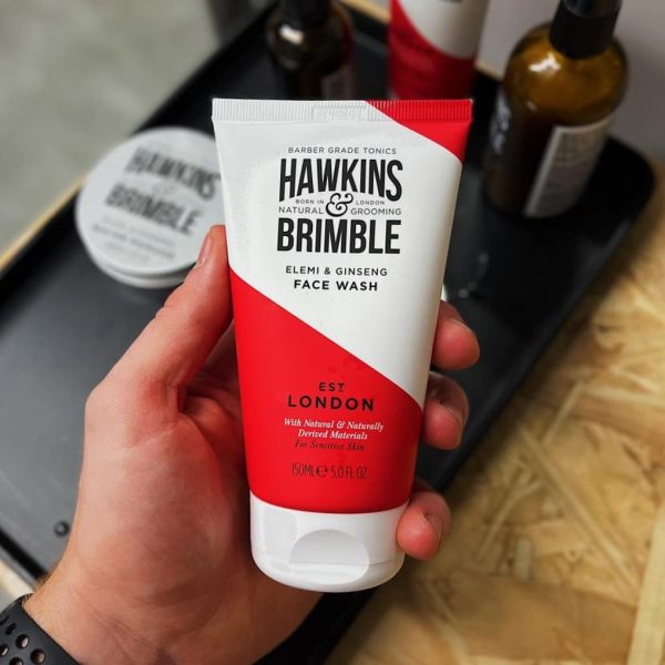 Hawkins & Brimble - Mens Face Wash, 150ml - Aloe Vera Face Wash for - Image 4
