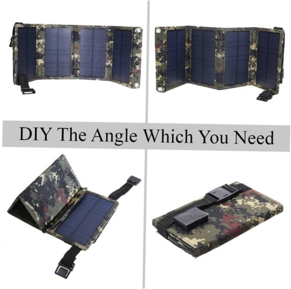 Solar Charger Panel Potable Charger for Phone Portable Charger Portable - Image 3
