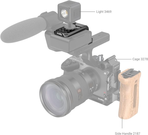 SMALLRIG FX3 / FX30 XLR Handle Top Plate for Sony FX3 / FX30 XLR Unit - Image 8