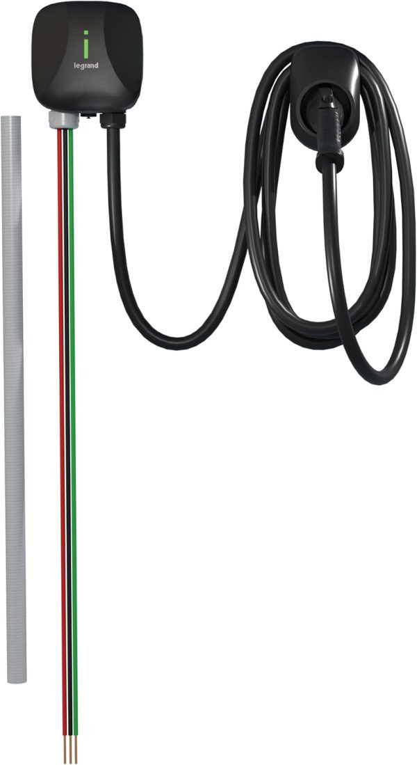 Pass & Seymour Hardwired Level 2 EV Charger, 48 Amp, Indoor/Outdoor Car - Image 2