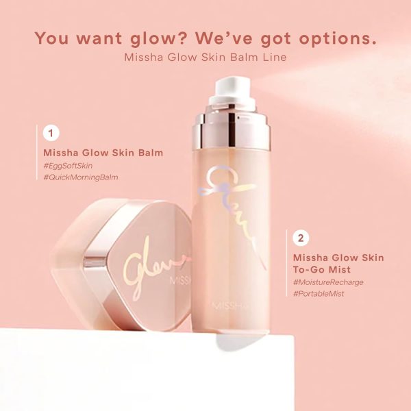 MISSHA Glow Skin Balm 1.69 fl oz/ 50ml 4-in-1 Primer, Moisturizing Cream, - Image 6