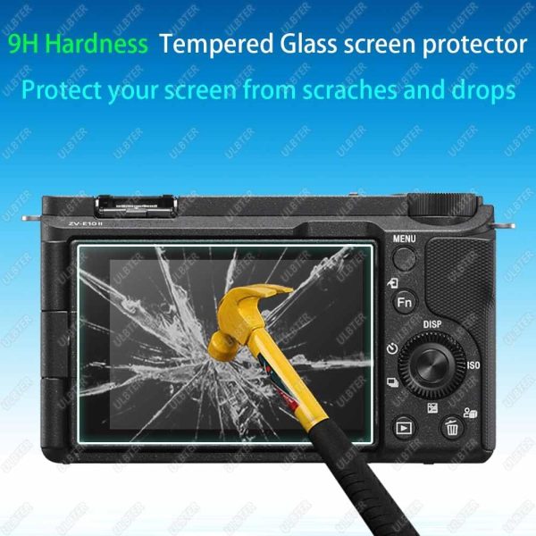 Screen Protector for Sony Alpha ZV-E10 II ZVE10 II Camera & Hot Shoe Cover - Image 4