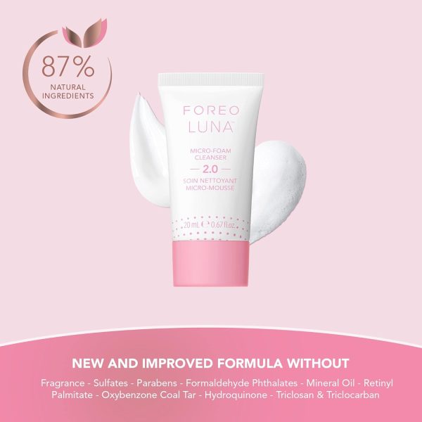 FOREO LUNA Micro-Foam Face Cleanser 2.0 - Face Wash - Pore Minimizer - All - Image 4