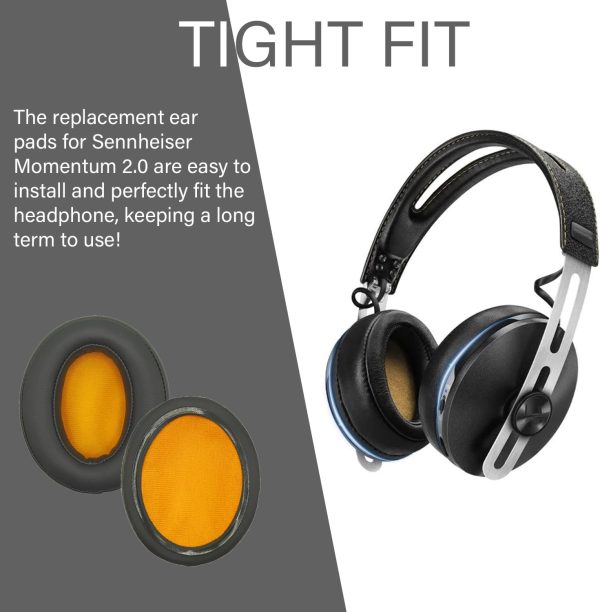 Replacement Ear Pads Compatible with Sennheiser Momentum 2.0(M2)/HD1 - Image 6