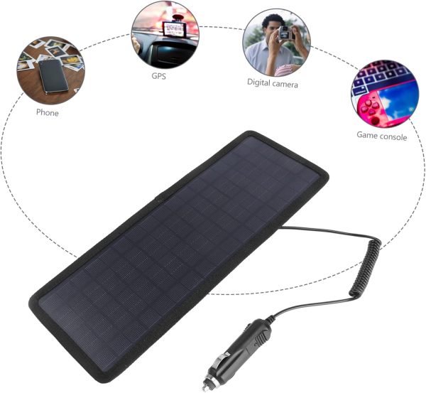Battery Trickle Charger Solar Power Bank Battery for Charger Solar Panel - Image 6