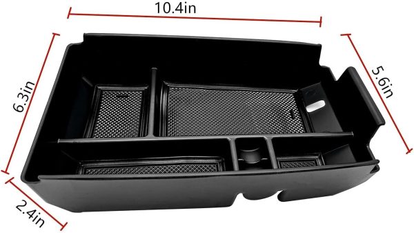 Center Console Organizer Interior Storage Box Fits for Ford Escape 2020 - Image 2