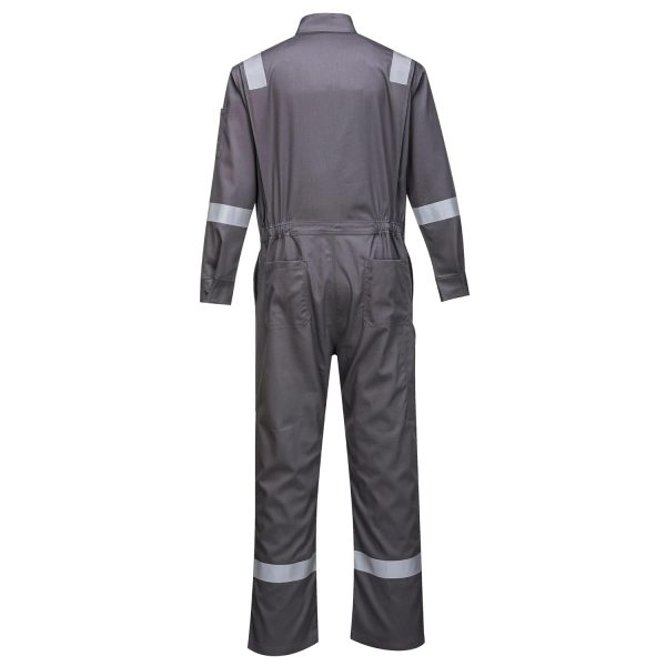 Portwest FR94 Men's Hi Vis FR Coveralls - Bizflame 88/12 Reflective Flame - Image 2