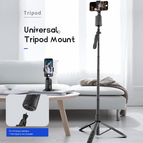 GREEN HOUSE Auto Face Tracking Phone Holder & Mount, 360°Fast Rotation, - Image 5