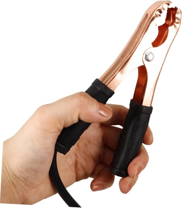 Gatuida 2pcs Car Hitch Automotive Emergency Starter Clamp Jumper Cables - Image 8