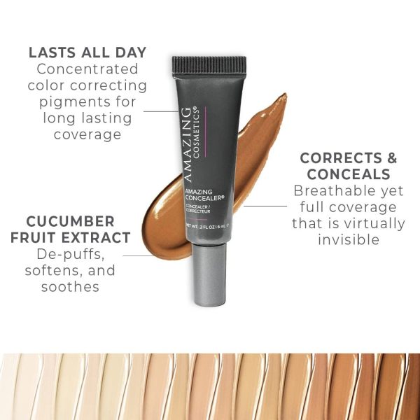AmazingCosmetics Amazing Concealer, Full Coverage with Pin Dot Amounts, - Image 2