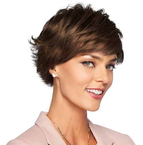 GABOR Gala Luxury Short Textured Wig by Hairuwear, Average Size Cap, G829+ - Image 4