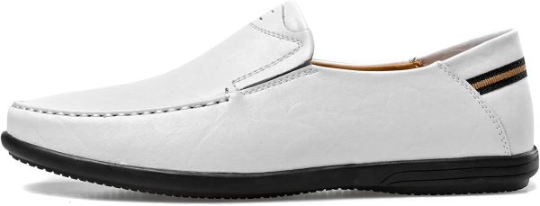 Loafer Premium Genuine Leather Men's Casual Shoes Slip On Mens Driving - Image 6