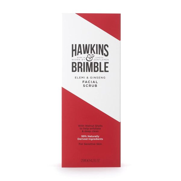 Hawkins & Brimble - Facial Scrub for Mens, 125ml - Mens Grooming Face Scrub - Image 3
