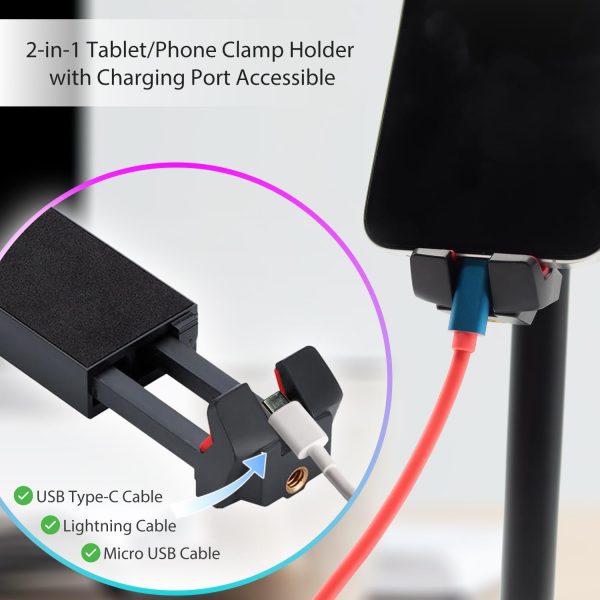 Kado Metal Portable Monitor Stand Tripod Premium Durable, 100x100mm 75x75mm - Image 7