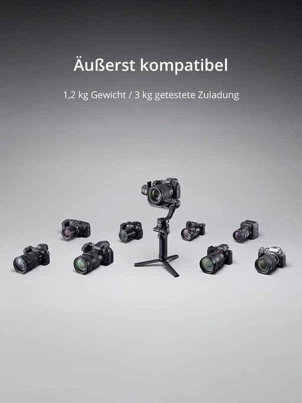 DJI RSC 2 Pro Combo - 3-Axis Gimbal Stabilizer for DSLR and Mirrorless - Image 4