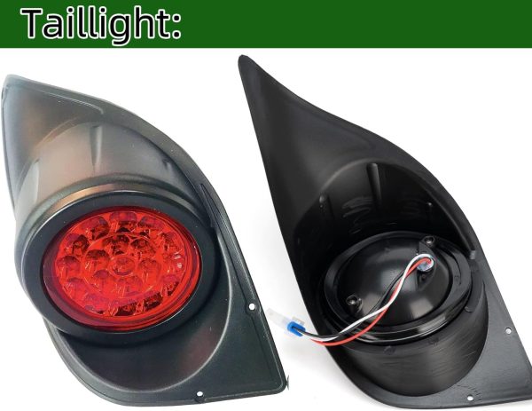 Golf Cart light Compatible Yamaha G29 Complete ultimate LED Light Kit with - Image 6