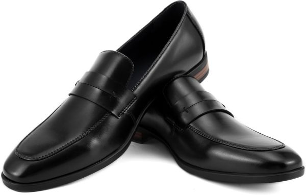 Men's Formal Penny Loafers Classic Slip-On Dress Shoes - Image 6