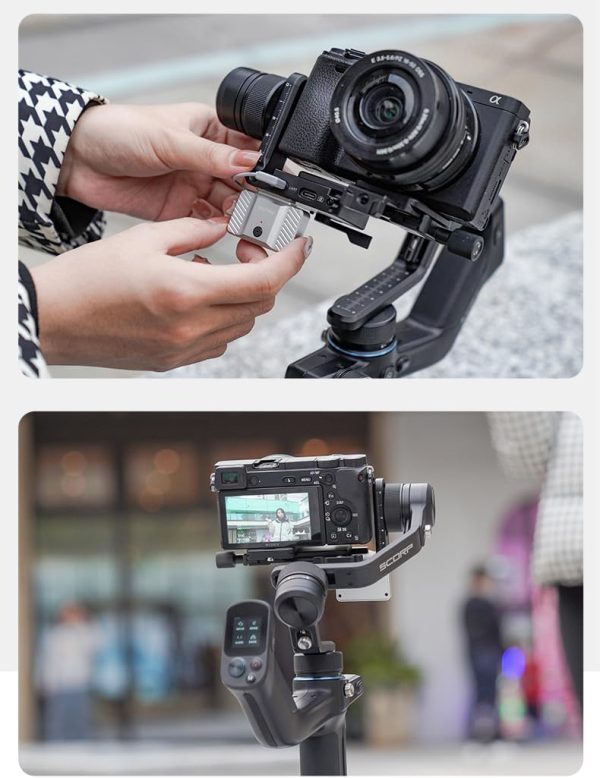 Feiyutech SCORP-C Combo Camera Stabilizer with Magnetic AI Tracker, 3-Axis - Image 5