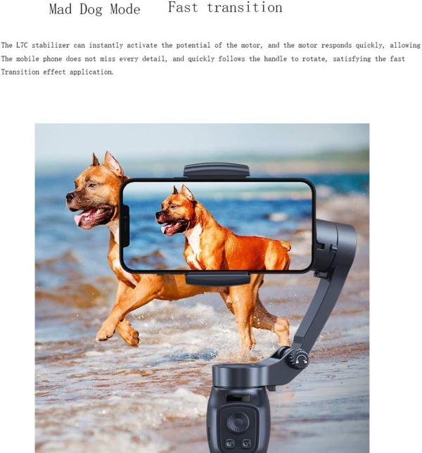 Phones Stabilizer 3-Axis Handheld Smartphone Stabilizer Gimbal Camera - Image 2
