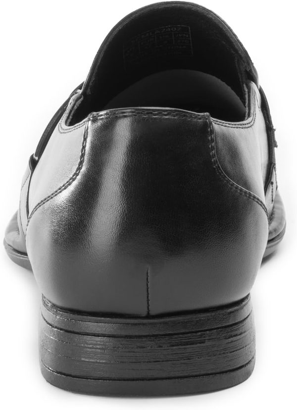 Men's Loafers Dress Shoes Slip on, Leather Lined, Cushioned Insole, Soft - Image 6
