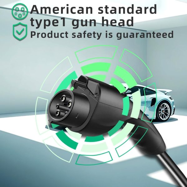 Level 1+2 EV Charger,8~16 Amp Electric Car Charger 110~240V,Electric - Image 4