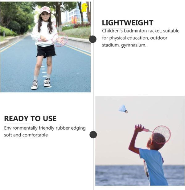 Mipcase Badminton Racket Sports Tennis Racket Outdoor Mini Outdoor for B - Image 4