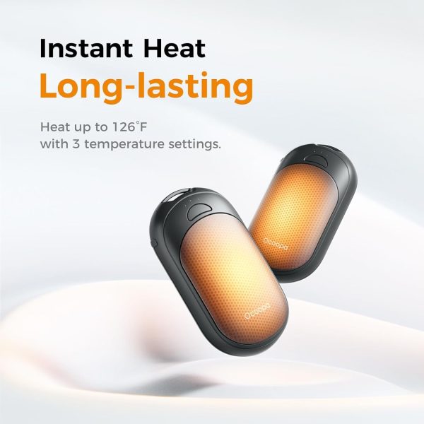 OCOOPA Magnetic Hand Warmers Rechargeable 2 Pack, AI Electric Handwarmers, - Image 5